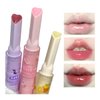 Blopuivo Jelly Lipstick Tinted Lip Gloss Heart Lip Glaze, 3 Colors Lipstick Long Lasting Moisturizing Tinted Lipgloss,Non-sticky,High Pigmented Glossy Lip Gloss