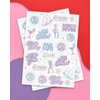 xo, Fetti Last Disco Temporary Tattoos - 48 Foil Styles | Bachelorette Party Decoration, Bridesmaid Favor Bride to Be Gift + Bridal Shower Supplies