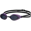 Arena Unisex Adult Air-Speed Anti-Fog Racing Swim Goggles for Men and Women Special Air Seals Technology No Leaking Non-Mirror Lens, Dark Smoke/Purple