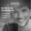 American Shaving Co. Skin Lifting Face Moisturizer With Anti-Wrinkle 4 Oz, Made in USA, Quick Absorption, Quality Potent Ingredients, Non-GMO, GMP Certified Facility, Cruelty-Free Products