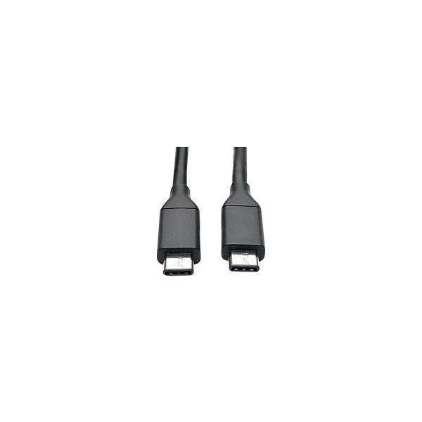 Tripp Lite 3 ft. USB 3.1 Gen 2 USB-C Cable (M/M), 10 Gbps, USB Type-C, Fast Charging (U420-003-G2)