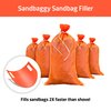 Sandbaggy Sandbag Filler | Made in USA | One Man Operation | Fills Sandbags 2X Faster Than Shovel | Only 10 Seconds to Fill A Bag | Heavy Duty Construction For Long Term Use | Can Fill Sand Or Gravel
