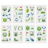 24 Sheets Golf Temporary Tattoos, Birthday Decorations Golf Party Favors