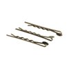 MAHAVIMOKSA 55mm Bobby Pins Hair Clips with Glue On Flat Pads for DIY Craft (Antique Bronze-100pcs)
