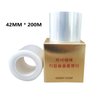 Gichee 4 Rolls Disposable Eyebrow Tattoo Plastic Wrap Preservative Film Tattoo Cover for Professional One-Way Eyebrow Lips Supplies Wrap Tape Transparent(4 Rolls) White