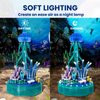 Sea Creature Collections Jellyfish Building Sets with Seaweed and Coral, 10101 Sea Animal Building Kits for Adults and Kid Boys Girls 8 9 10, 405 PCS Natural Style Ocean STEM Toy Music Box with Lights