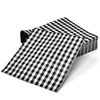 100 Count Black & White Gingham Cocktail Napkins Disposable Paper Checkered Plaid Beverage Dessert Napkin for Summer Picnic Barbecue Birthday Party