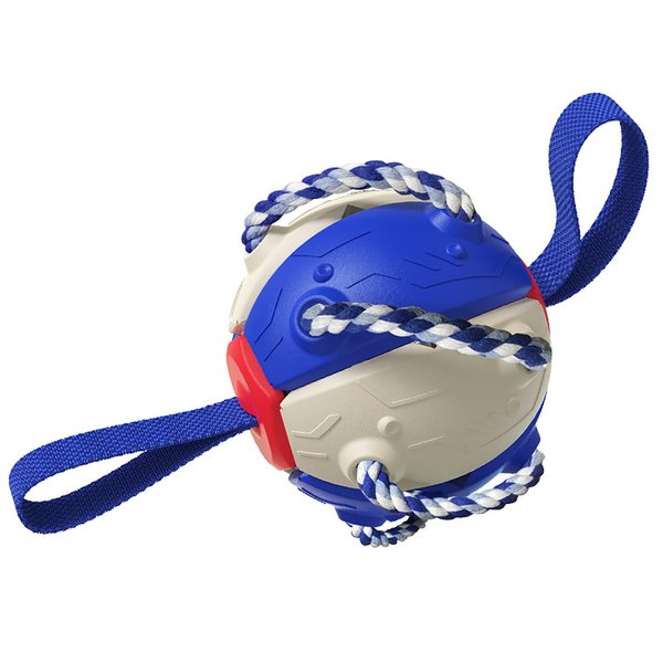 TEUOPIOE Interactive Dog Toy Dog Toys to Keep Them Busy Interactive Dog Ball Portable Multifunctional Entertaining Outdoor Dog Training Toy for Puppy Small Big Dogs