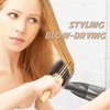 BRUSHZOO Round Brush for Blow out, Round Hair Brush for Women Men Styling Curling Straightening, Wooden Round Brush AddShine Volume (2.8 Inch)