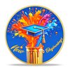 Graduation Cap Dawn Coin Congratulation on Your Graduation Milestone Commemorative Token Ideal Graduation Present for Students Completing Their Education Journey