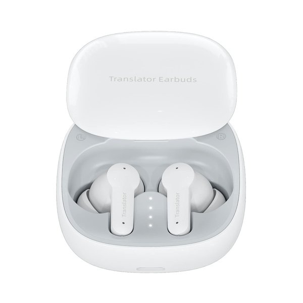 Wooask M3 Offline Translator Earbuds for Voice Language Translation Innovative Sliding Design in 74 Languages and 70 Accents Quick Response with 97% High Accuracy Perfect for Travel