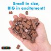 Minizfigs 265 Pieces Reddish Brown Masonry Profile Bricks Set Building Blocks for Bulk Brick Wall Parts and Pieces City Castle Medieval Compatible with Major Building Toy Brands Including Lego