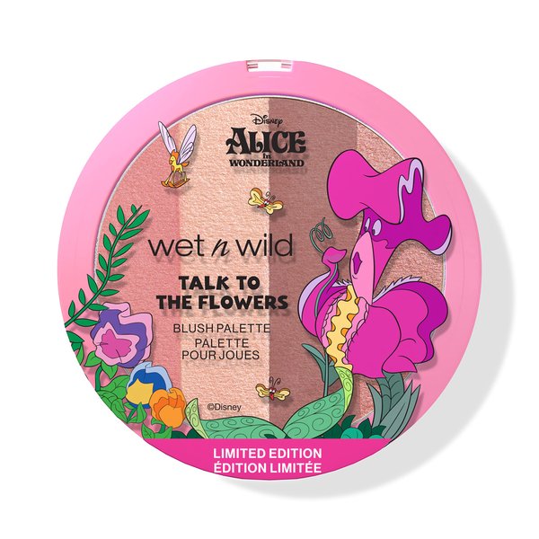 Wet N Wild Talk To The Flowers Blush Palette Alice In Wonderland Collection