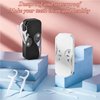 4 Pcs Portable Floss Dispenser Travel Dental Floss Case Tooth Picks Flossers Refillable Floss Pick Dispenser Floss Pick Holder Travel Floss Organizer with Dental Floss for Women Men Teeth Cleaning