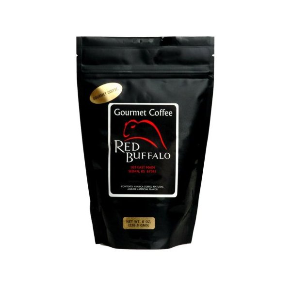 Red Buffalo Cookies-N-Cream Flavored Coffee, Ground, 1 pound