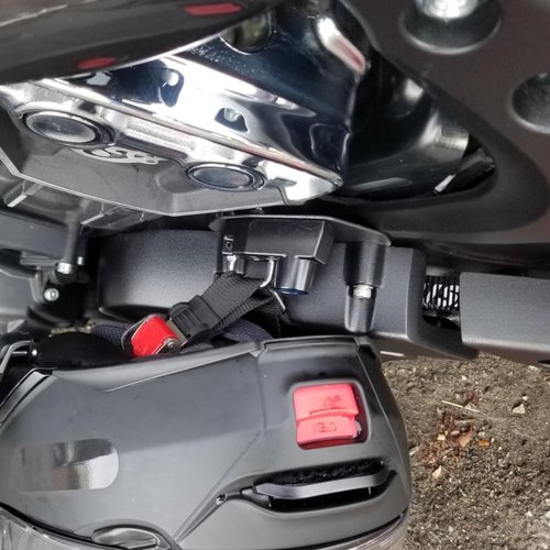 GYMARK Motorcycle Helmet Lock Universal Anti-Theft Helmet Security Lock for I-ndian Scout Bobber Sixty Accessories