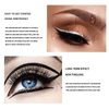 AVIERLL Waterproof Liquid Eyeliner -2Pens Black Eyeliner Long Lasting&Smudgeproof Makeup Liner Easy Liquid Pen 0.03 Fl. Oz (Black)