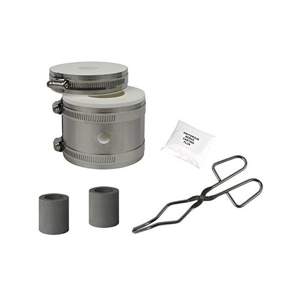 Basic Tabletop Mini PRO Kiln Propane Metal Melting Furnace Set Mini Gold Gas Furnace Melt Melts Gold Silver Copper 5-10 Mins