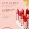 FLOWER BEAUTY Petal Pout Lipstick - Cruelty Free - Nourishing & Highly Pigmented Lip Color with Antioxidants (Hibis-Kiss - Matte)