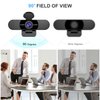 EMEET 1080P Webcam with Microphone, C960 Web Camera, 2 Mics Streaming Webcam, 90°FOV Computer Camera, Plug and Play USB Webcam for Online Calling/Conferencing, Zoom/Skype/Facetime/YouTube, Laptop/PC
