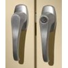 Tennsco Double Door Cabinet Handles, Satin Finish