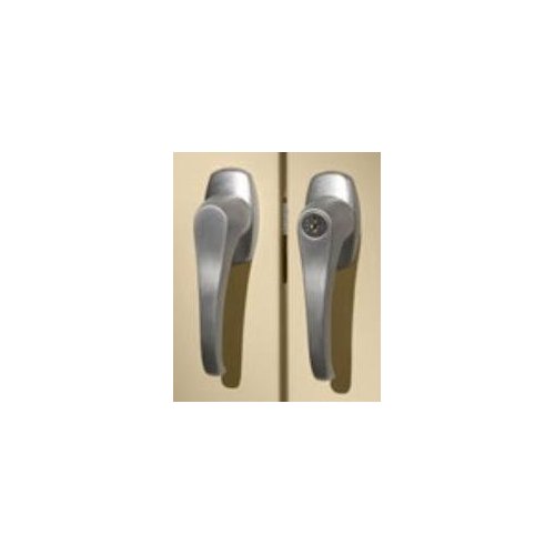 Tennsco Double Door Cabinet Handles, Satin Finish