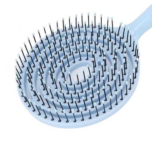 Hair Detangling Brush, Round Soft Straightening Vented Brush Faster Blow Drying for Women, Salon Styling Hair Brushes Detangler Hair Comb for Curly Straight Wet Dry Hair