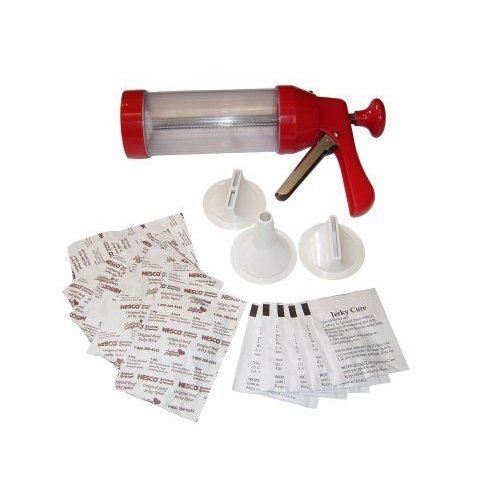 Nesco BJX-5 American Harvest Jumbo Jerky Works Kit Jerky Gun & Seasoning