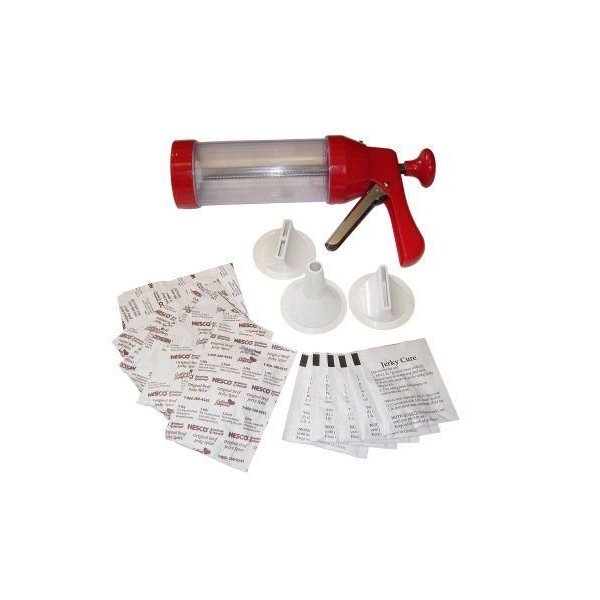 Nesco BJX-5 American Harvest Jumbo Jerky Works Kit Jerky Gun & Seasoning