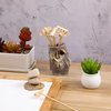 HEALLILY 8pcs Mini Zen Garden Rake Tabletop Rock Garden Sandbox Tools Kits Japanese Desktop Meditation Sand Box Accessories