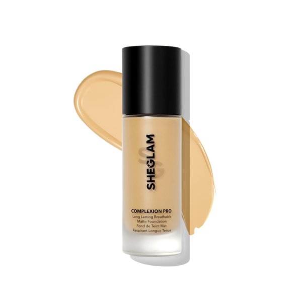 SHEGLAM Full Coverage Foundation Makeup Long Lasting Waterproof Matte Dewy Liquid Foundation - Butterscotch