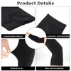 Mozeat Lens 2 Pairs Forearm Tattoo Cover up Sleeve Tattoo Sleeves for Women Forearm Tattoo Cover Sleeve Arm Sleeves for Women Men(Black, 7.9 X 3.9 Inch)