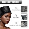 Heat Cap for Deep Conditioning, Thermal Steam Cap for Hair Treatment, Hair Steamer for Black Natural Hair, 10-Level Quick Heating Caps for Home Use.
