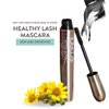 Emani New Healthy Lash Mascara, Best Black Smudge Proof Eyelash Makeup For Added Length and Volume, Formulated For Sensitive Eyes, Gluten and Cruelty Free, 1093 Midnight