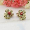 12PCS Mini Jaw Clips Vintage Chic Metal Alloy Rhinestone Fancy Hair Claw Pins for Women Lady Girls (Style B#)