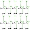 AUEAR, 20 Pack Green Bean Sprout Hair Clips Plant Hairpins Funny Little Grass Barrette hairpin for women girls Hair Accessories