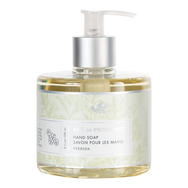 Pre de Provence Collection Liquid Hand Soap, Sooths & Softens while Cleansing, Enriched with Shea Butter, Vitamin E & Glycerin, Soft & Soothing, 11 fl oz, Verbena