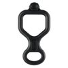 Petzl HUIT ANTIBRULURE Descender - Figure 8 Descender with Anti-Burn Grip for One or Two Rope Strands While Rappelling
