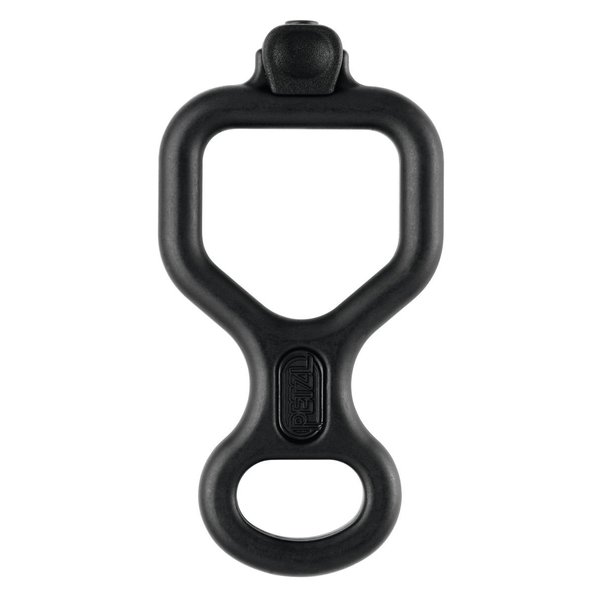 Petzl HUIT ANTIBRULURE Descender - Figure 8 Descender with Anti-Burn Grip for One or Two Rope Strands While Rappelling