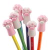 Mr. Pen- Cat Paw Top Eraser, 12 Pack, Cute Erasers for Kids, Pencil Erasers Toppers, Fun Erasers, Kids Erasers, Fun Erasers Kids, Pencil Top Erasers for Kids, Pencil Toppers, Cap Erasers, Eraser Caps