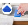 Outus 2 Pieces Caulking Tool Set Silicone Sealant Grout Finishing Tool for Kitchen Bathroom Floor Sealant Sealing (Blue)