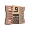 Boveda Cedar Wooden Humidity Pack Holder - For Use With Four Size 60 Boveda Side-by-Side (Sold Separately) - Includes Magnetic and Removable Tape Mounting Kits – 1 Count