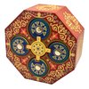 Magic Spin Secret Puzzle Box- Money and Gift Card Holder in a Wood IQ Tricky Lock Box with Hidden Compartments Brainteaser
