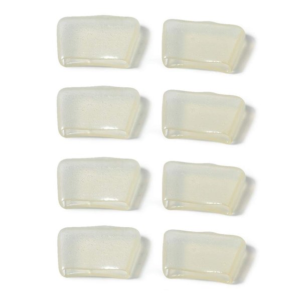 SPEEDWOX 8 Pcs Replacement Rubber Tips Kit for Standard Glass Running Pliers Breaking Pliers Key Fob Pliers Hardware Install and Stained Glass Work Supplies and Tools