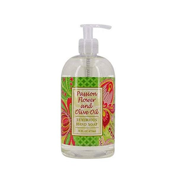 Greenwich Bay Trading Co Scented Liquid Hand Soap in Beautiful Packaging - 16 Ounce Bottle (Passion Flower)