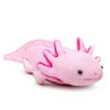 ZHONGXIN MADE Axolotl Plush Toy - 20" Pink Axolotl Fish Lizard Creepy Stuffed Animals Cute Pink Reptilian Toys Real Plushie Toy, Unique Plush Gift Collection for Kids