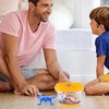 TOYANDONA 12pcs Jumping Toy Plastic Funny Bouncing Frog Toys for Kids Easter Birthdays Party Favors, Mixed Color
