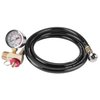 Performance Tool W10058 Air Tank Repair Kit w/Safety Valve, Pressure Gauge and 4 Feet Air Tank Hose Assembly kit for Portable Carry Tank