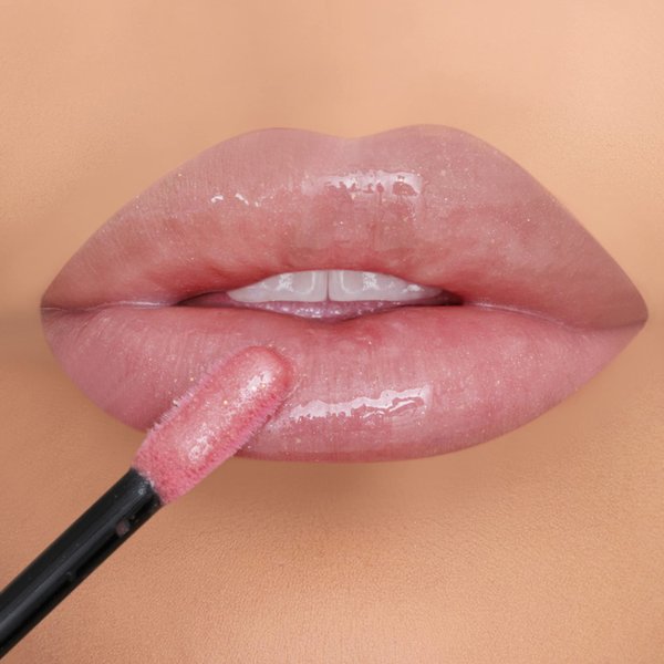K7L Pink Glitter Lip Gloss - Twirl Girl