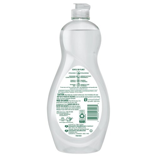 PALMOLIVE Ultra Dishwashing Liquid, Pure + Clear Original 591 ml